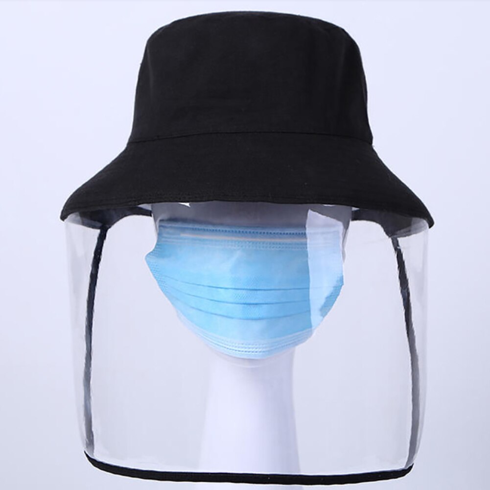 Multi-function Protective Cap Anti Infection Protective Hat Eye Protection Anti-fog Windproof Hat Anti-saliva Face Cover Cap