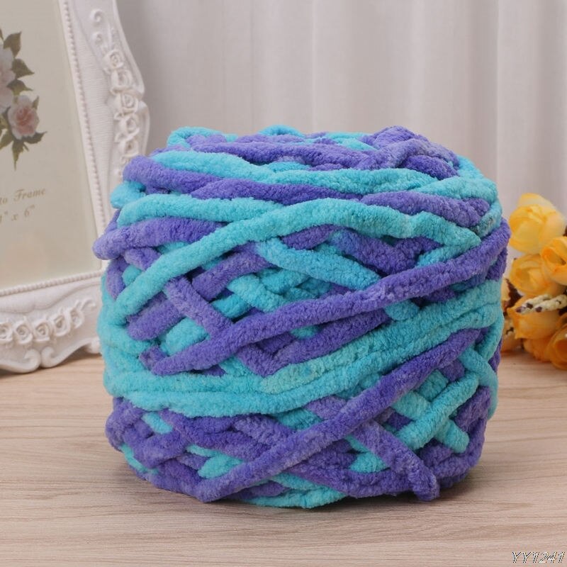 2022 100g/1ball Soft Cotton Hand Knitting Yarn Chunky Woven Bulky Crochet Worested: 46