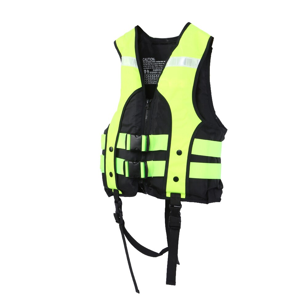Chaleco salvavidas Universal de poliéster para niños, traje de supervivencia para natación al aire libre, esquí en bote, conducción, con pipa