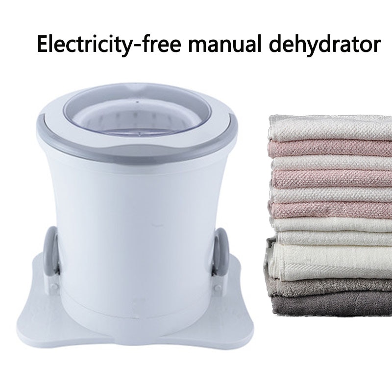 Manual Clothes Dehydrator No Electricity Student Dormitory Clothes Drying Barrel Portable Exercise Fitness Machine Laundry Dryer