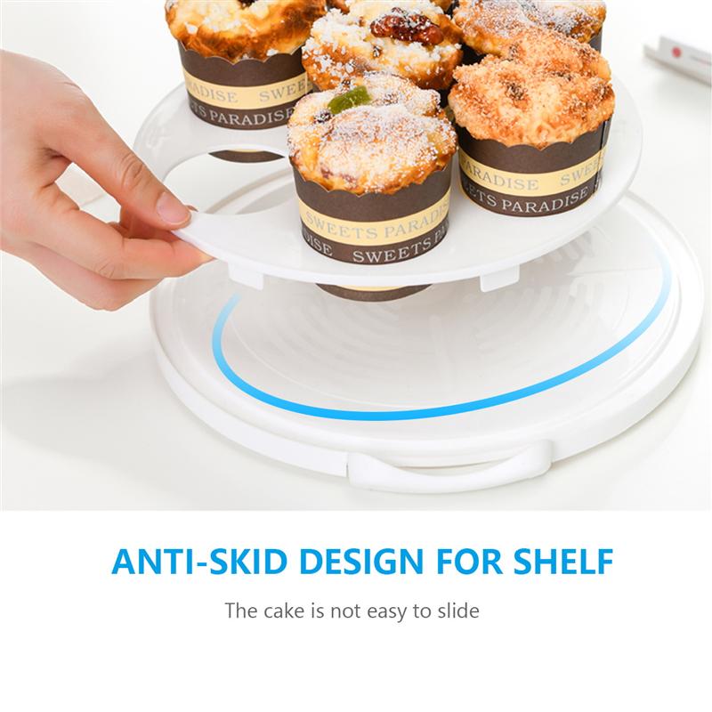 1pc Portable Cake Box Handheld Cake Packaging Food Storage Case Fresh Keeping Container with Lid