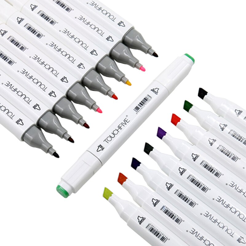 TouchFive Alcohol marker 168 color alcohol-based ink sketch 80 color markers for artist drawing comics animation art supplies