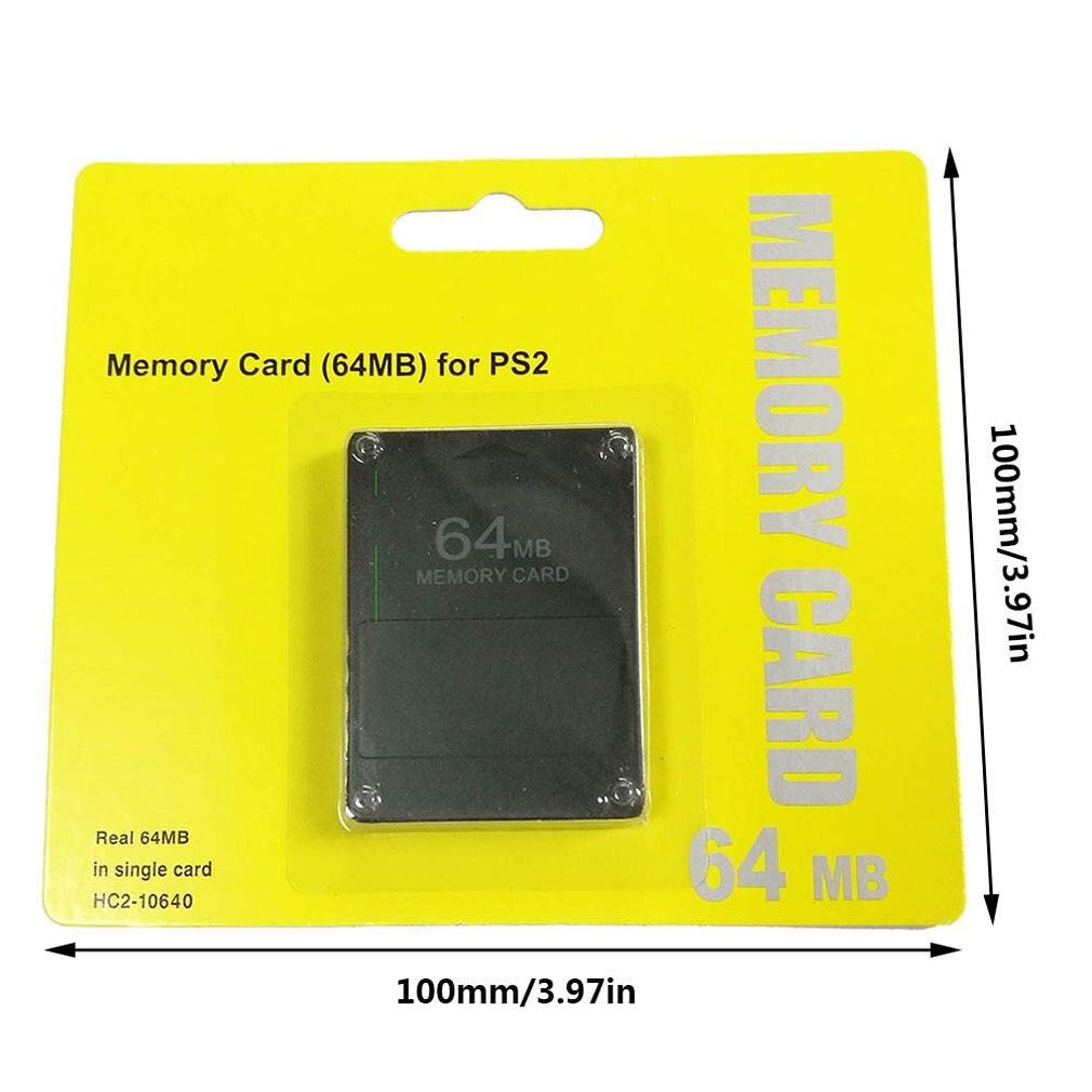 Eastvita Memory Card Save Game Data Stick Module 8M / 16M / 32M /128M for Sony Playstation 2 PS2 Extended Card Game Saver: 64M