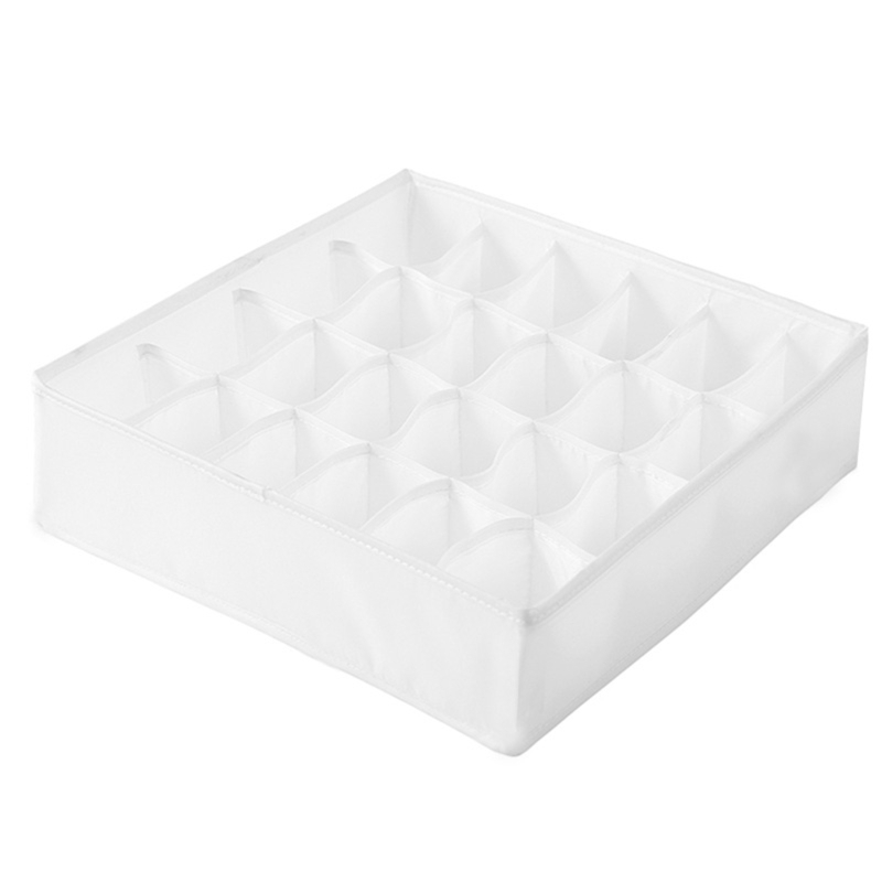 Ondergoed Organizer Voor Kleding Gescheiden Sokken Shorts Beha Opbergdozen Slaapzaal Closet Organizer Lade Wasbaar 2023: Ivoor