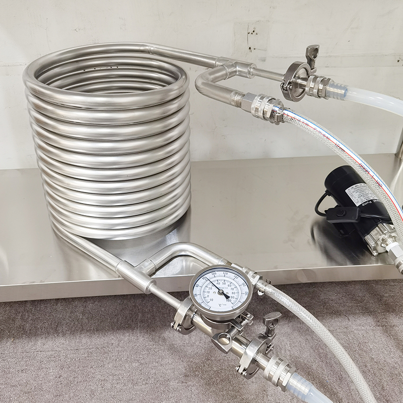 Homebrew beer quick disconnect 304 rostfritt stål kullås stil