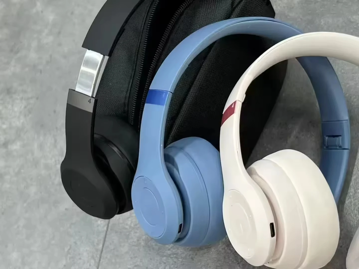 Solo 4 kabellos-Kopfhörer-Headset-Kopfhörer mit Geräuschunterdrückung, Audio--Kopfhörer, Studio-3-Kopfhörer