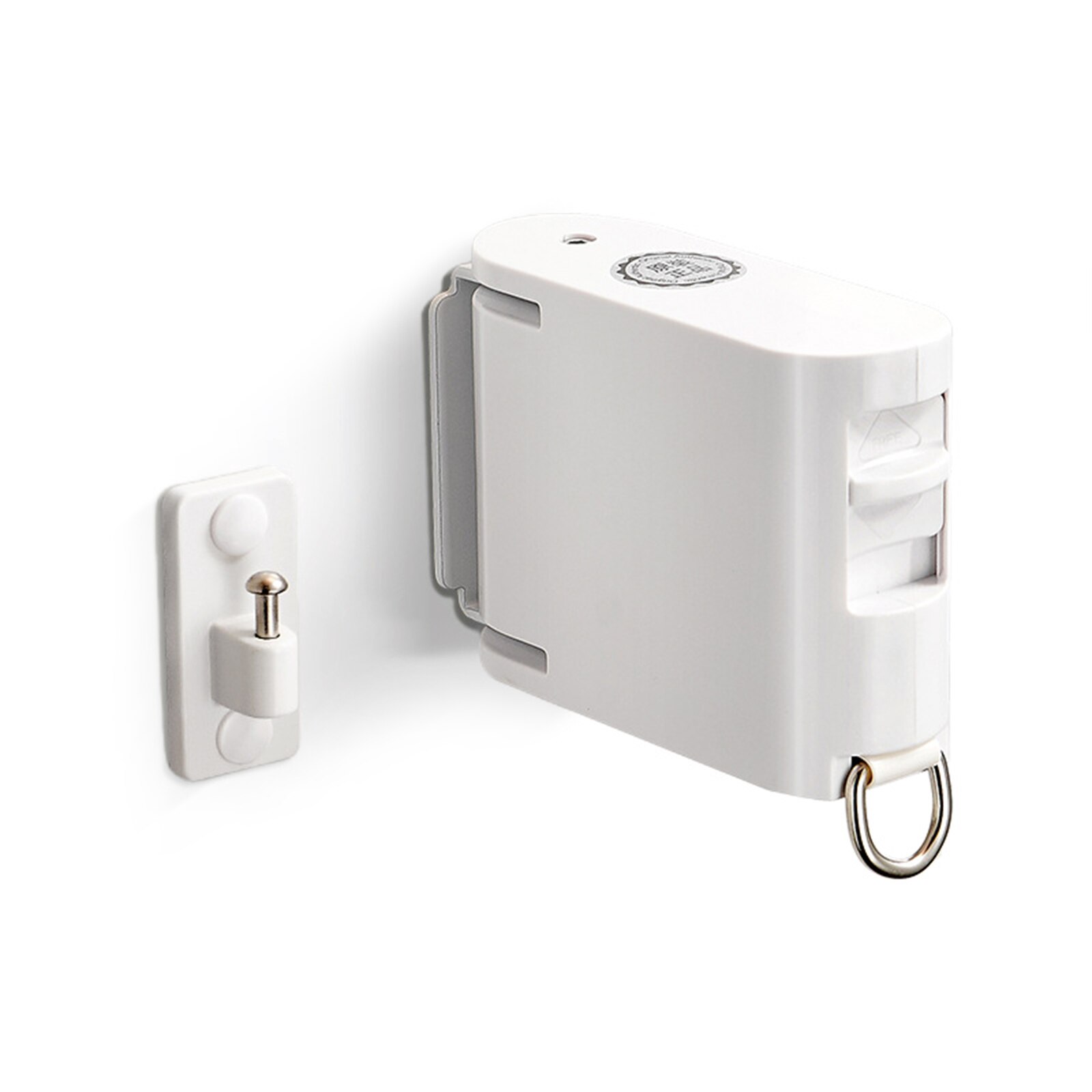 Waslijn droger badkameraccessoires droogrek wit/zwart waslijn rek wasdroger droogrek zonder stoten: Wit