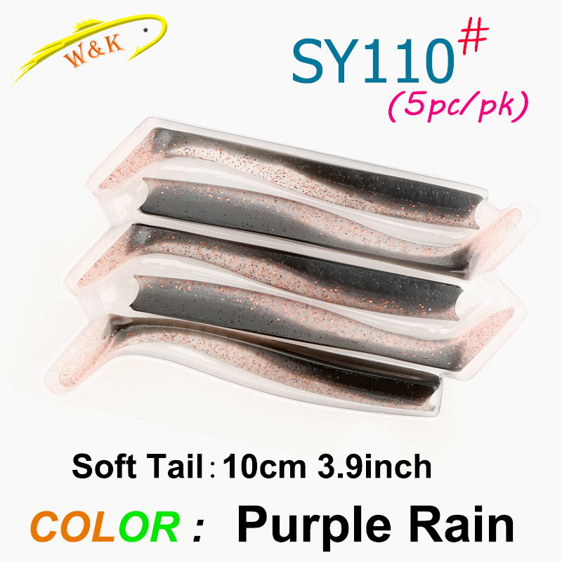 Cebo blando de 5 piezas y 10cm para pesca de agua dulce, señuelo de cola de paleta grande para Lucio, Zander, Anguila, Swimbait, señuelo suave colorido: Verde camuflaje