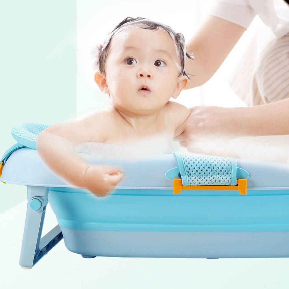 4- spænde justerbar skridsikker t-form sikkerheds badekar badekar støtte sæde netto hængekøje til 0-12 måneder baby småbørn