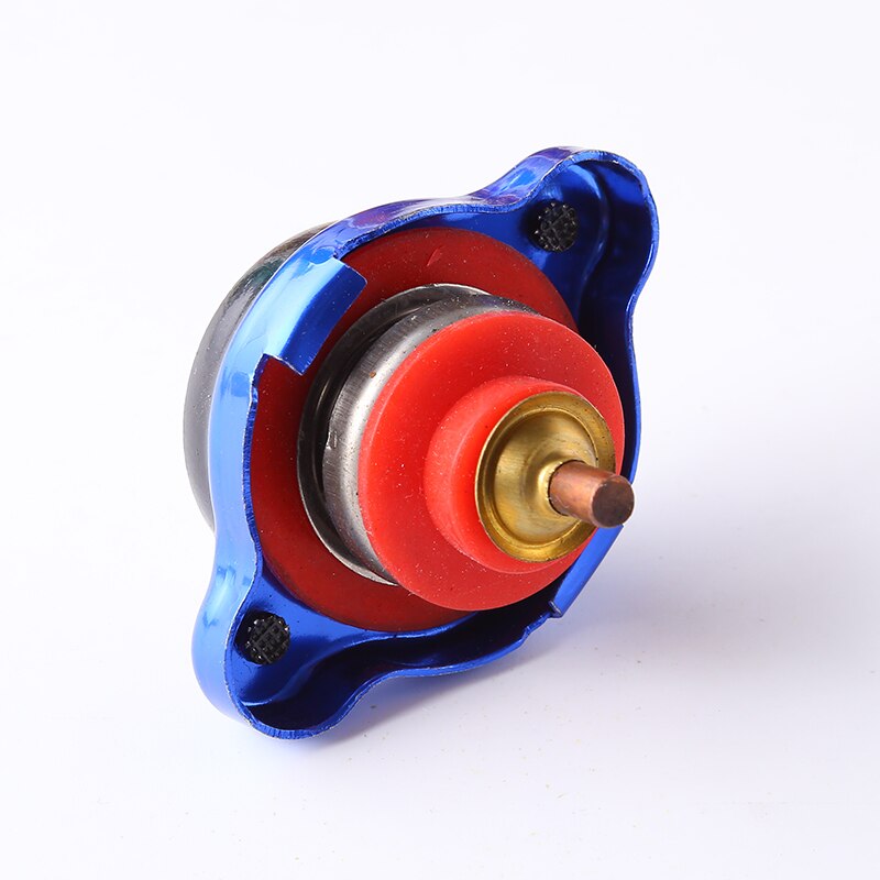 Radiator Cap Auto Radiator Cap Durable Car Radiator Cap Temperature Gauge Cover Water Thermostatic 1.1 Bar