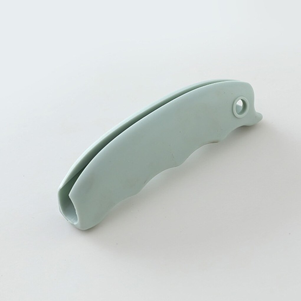 Sujetadores de silicona para bolsas de comestibles, Clips para proteger las manos, bloqueo de asa de viaje, herramientas para el hogar, 2 piezas