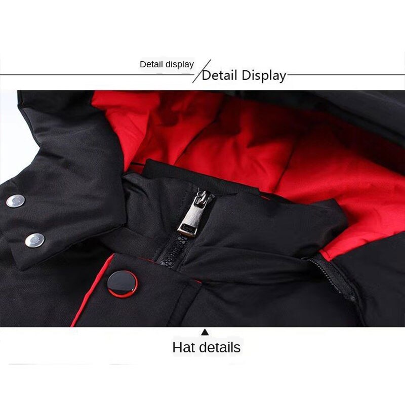 Winter Boys Thick Padded Coat Children Clothing Outerwear Boy Long Jacket Fashionable Clothes for Children Winter Coat
