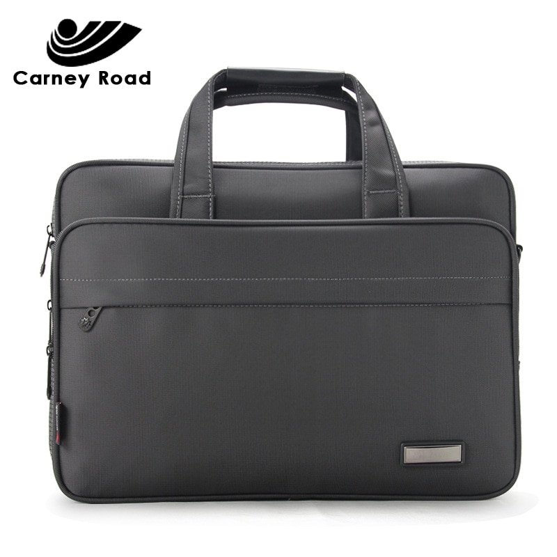 Grote Capaciteit Business Mannen Aktetas 14 15 inch Laptop Handtas Casual Mode Waterdichte Messenger schoudertas Office Bag