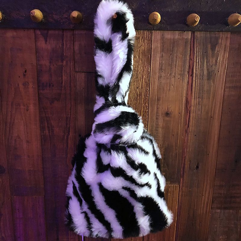 Design de luxo das mulheres noite embreagem bolsa inverno moda falso pele senhoras bolsas macio pelúcia legal meninas mini tote sacos ombro