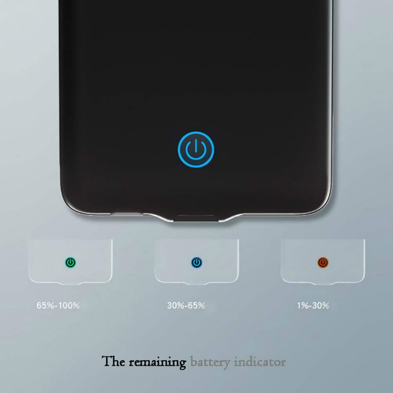 KQJYS – coque de chargeur de batterie Portable 7000mAh, étui pour Samsung Galaxy S10e, batterie externe étendue