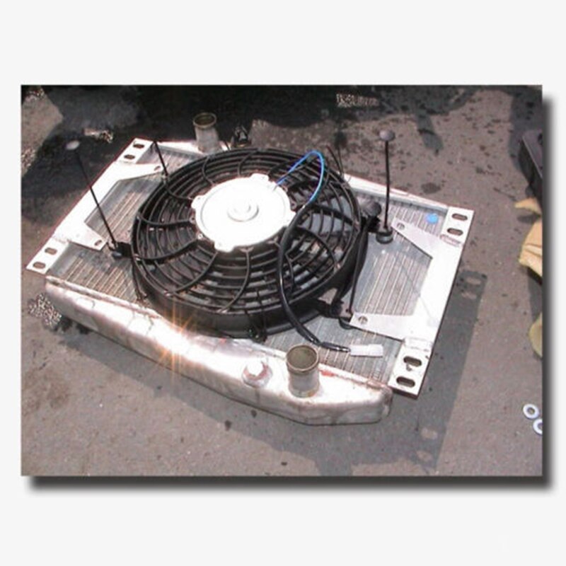 Temperatur radiator motor ventilator monteringsafbryder elektrisk fjederkabel. enheder