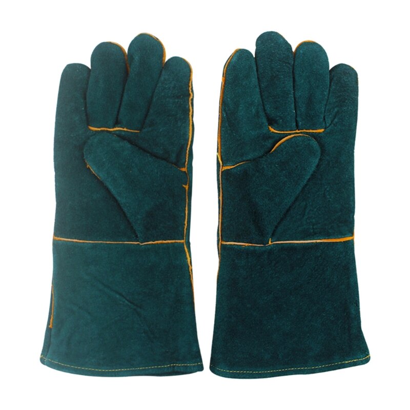 Guantes de manejo de animales salvajes, a prueba de mordeduras, resistentes a los arañazos, para entrenamiento de reptiles, protectores de lagarto y serpiente