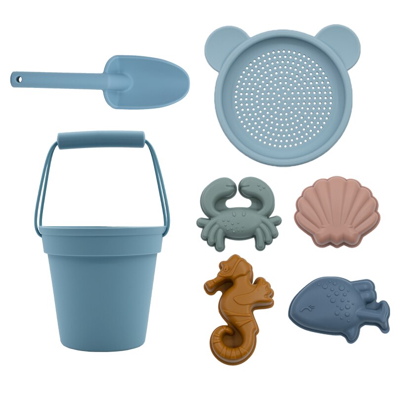 Strand Speelgoed Kinderen Zomer Speelgoed Met Schattige Dieren Model Ins Seaside Rubber Dune Zand Mold Gereedschap Sets Baby Bad Speelgoed kinderen Zwemmen Speelgoed: Licht Geel