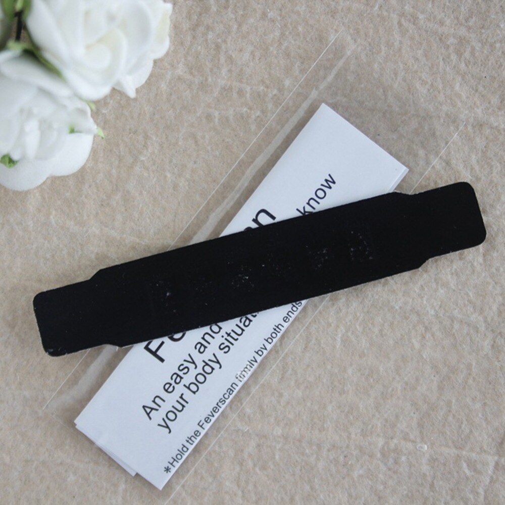 2pcs/set Baby Kids Forehead Forehead Thermometer Temperature Gauge Bendable Infant Forehead TemperaturePaste# 287981