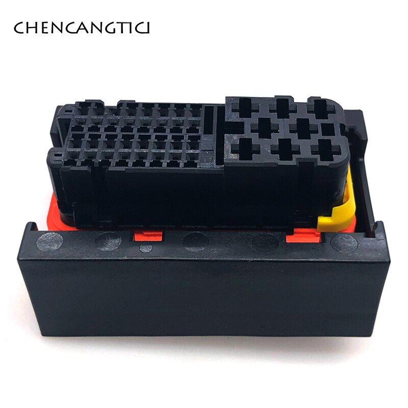1 set 40 pin way TE AMP automotive PCB/ECU ignition harness connector plug socket without terminal seal 1473252-1