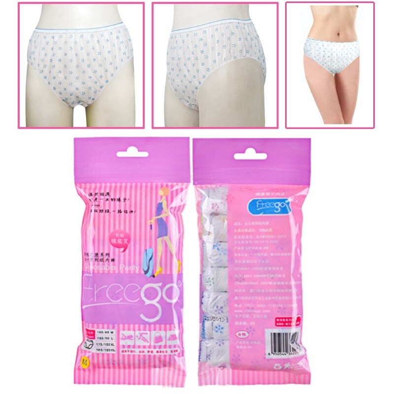 7 stk engangs bomuldsundertøj underbukser underbukser prænatal postpartum underbukser