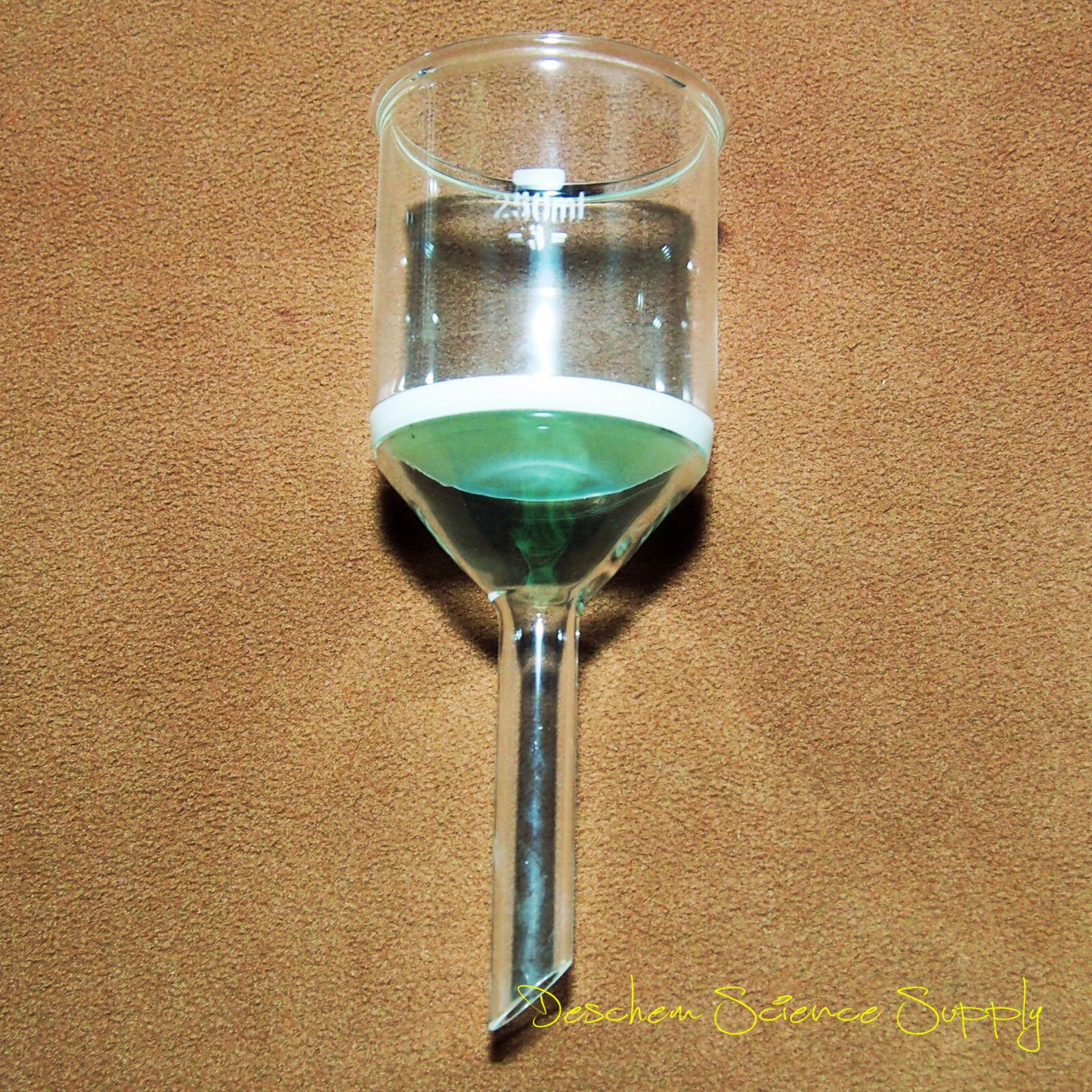 250ml,Glass Buchner Funnel,Lab Filter Funnels Chemistry Glassware