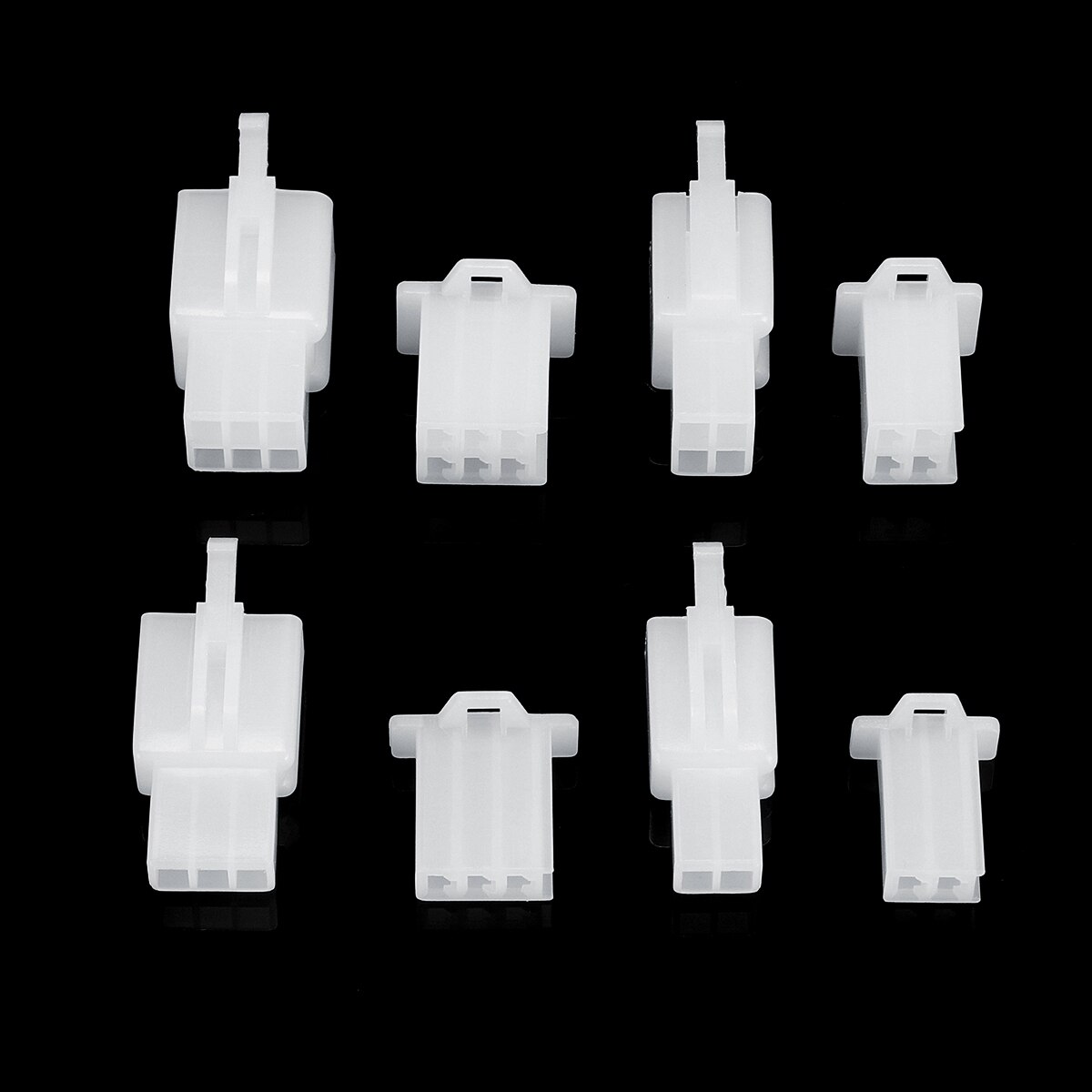 380pcs 40 Set Auto Electrical Terminal 2.8mm 2 3 4 6 9 Pin Cable Wire Auto Connector Terminals Kit for Car Motorcycle Use