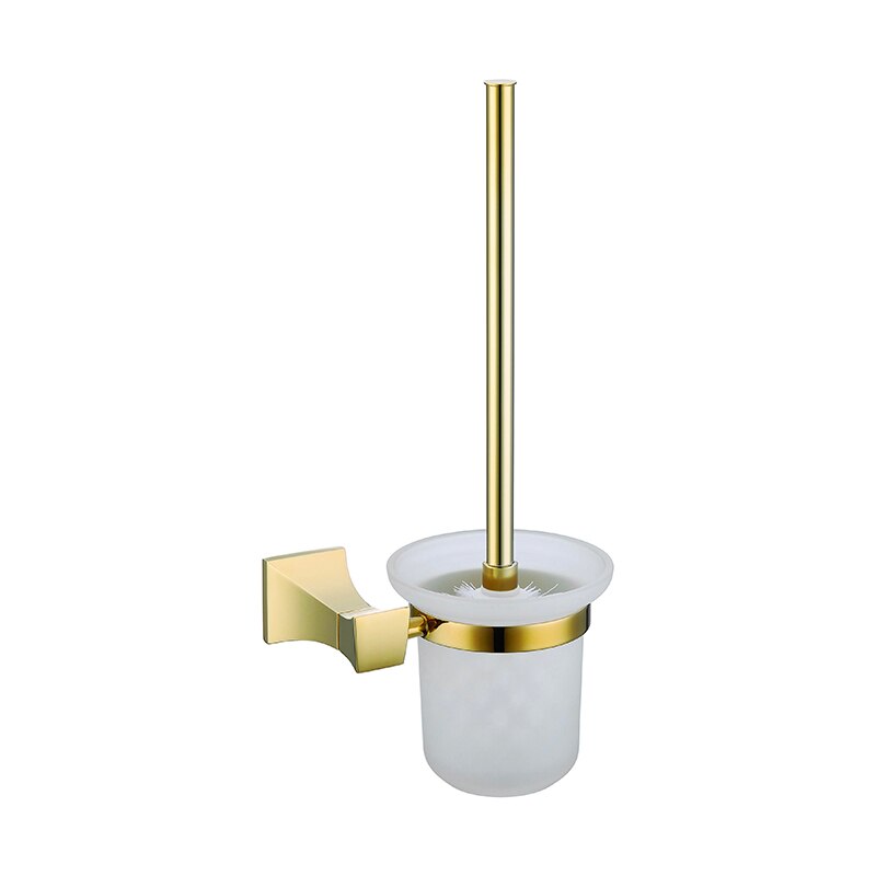 Gold Badezimmer Zubehör einstellen Wc Pinsel Halfter Papier Halfter Zauberstab Montiert Handtuch Riegel Gestell Seife Tasse Halfter Schlecht Hardware-: Toilette Bürste Halter