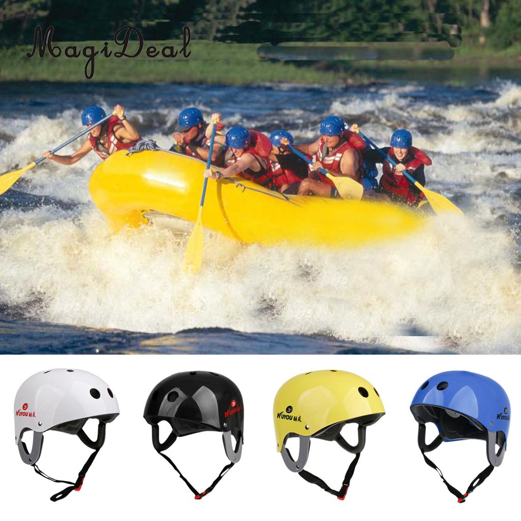 Magideal Verstelbare Rafting Helm Kajakken Driftting Water Sport Veiligheid Helm Bescherming Apparatuur Met Ce-certificering