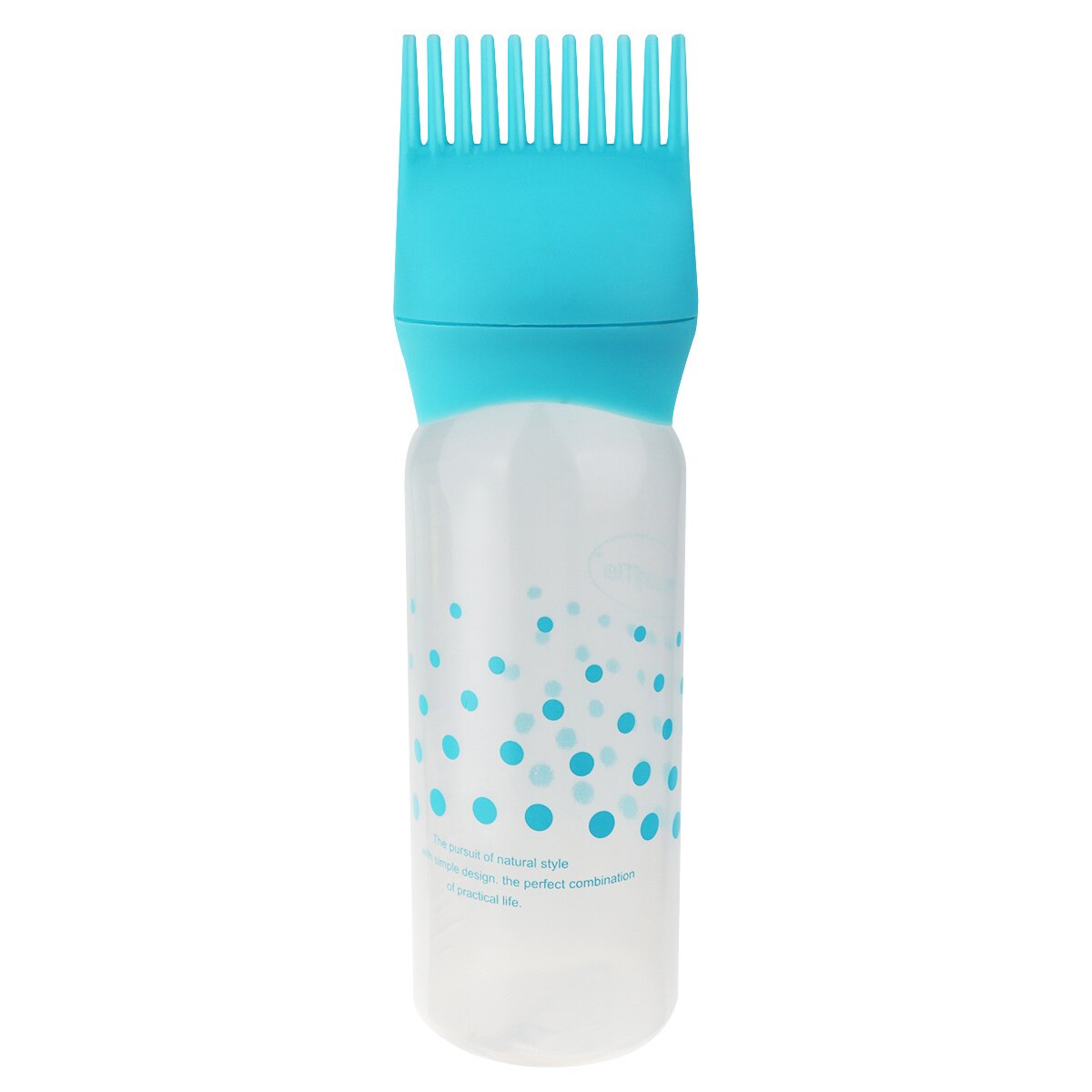 3 farver shampoo flaske plast olie kam applikator flasker stor kapacitet dispensering salon hårfarvning styling tilbehør