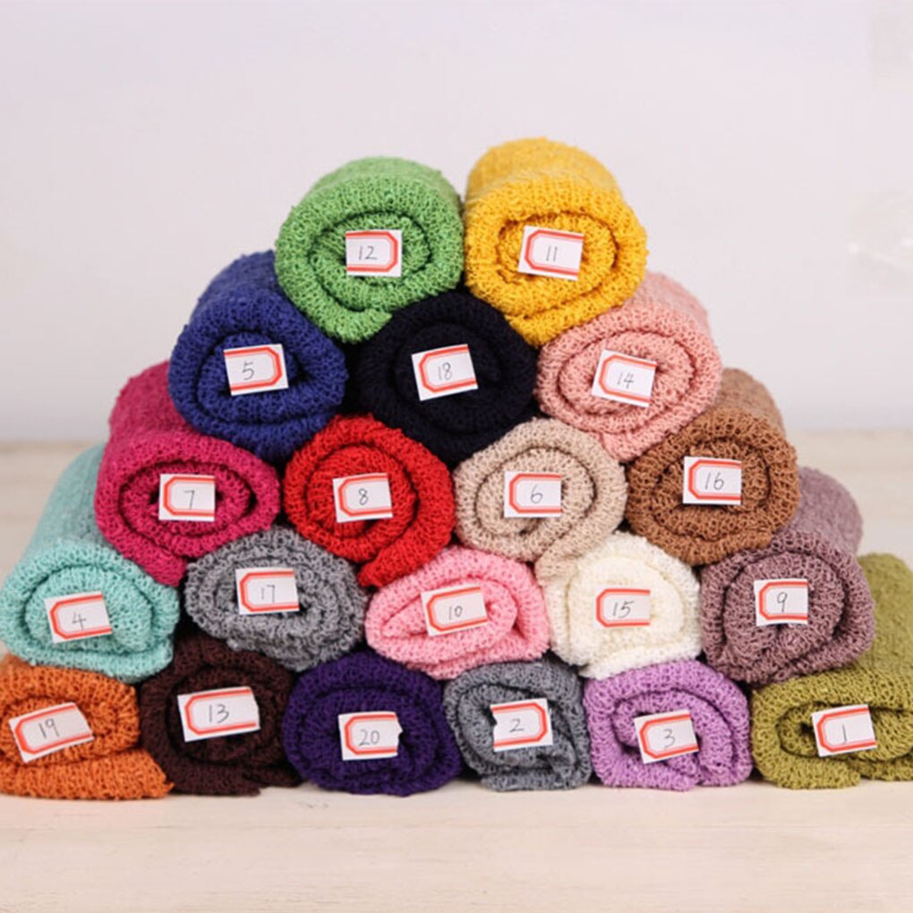 Baby Fotografie Props Pasgeboren Wraps Baby Photo Accessoires Baby Meisje Jongen Sjaal Pasgeboren Fotografia Schieten Wraps