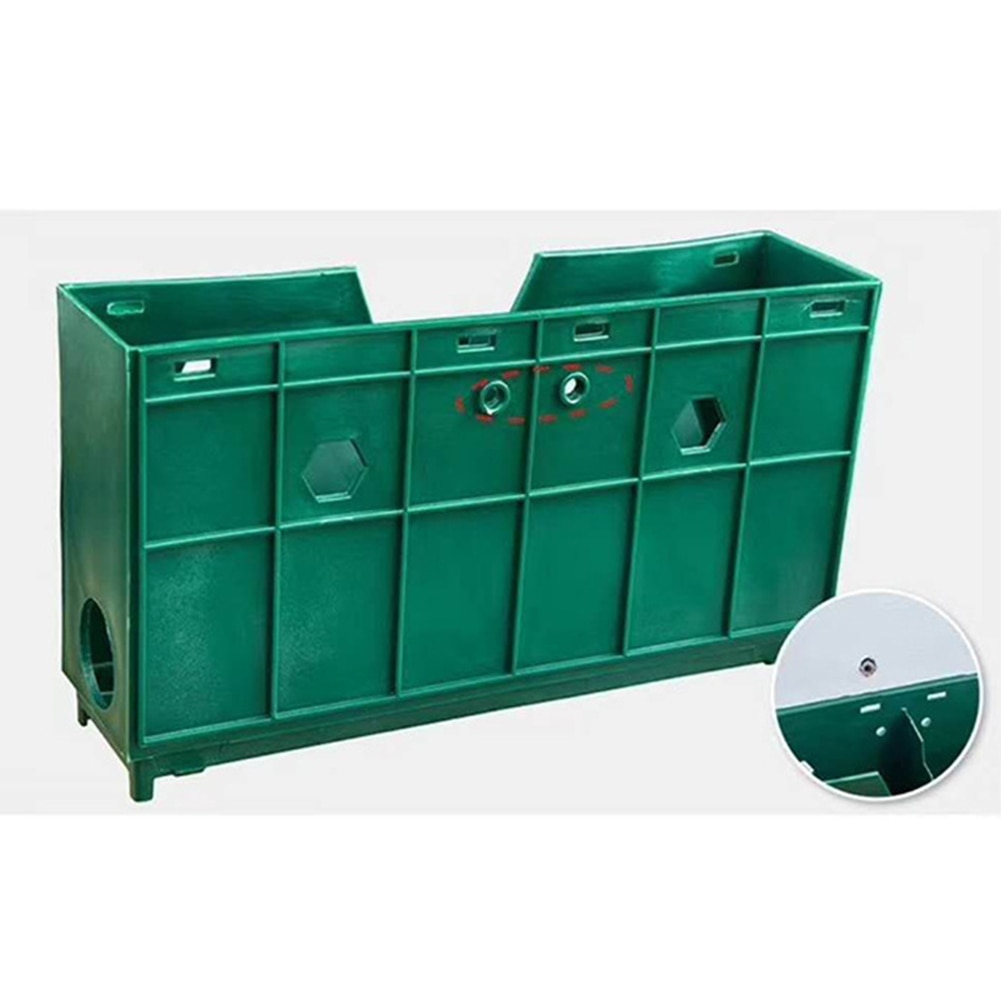 Three-dimensional Vertical Green Plant Pot Wall Hanging Flower Pot Multi-layer Combination Plant Grow Planter Green for Flowers