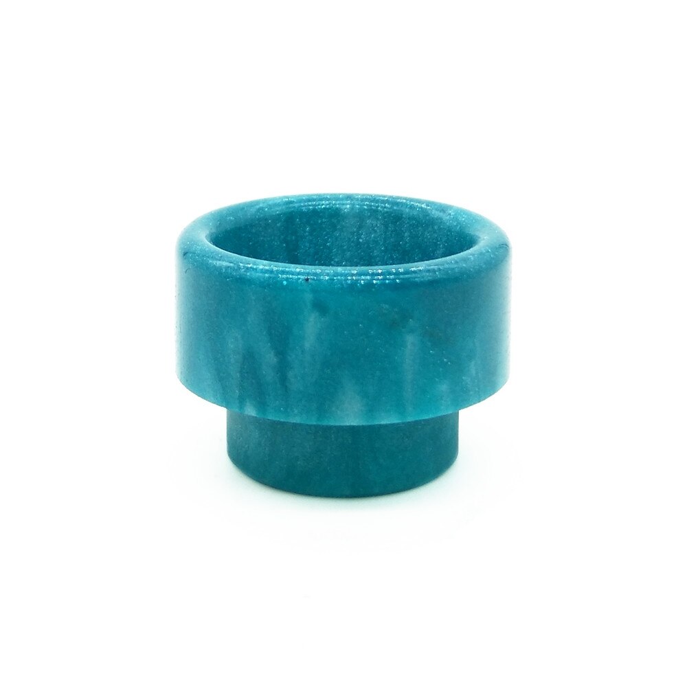 528 810 Wide Bore Resin Drip Tips Mouthpiece Fit for Kylin LIT BONZA KENSEI MESH GOVAD PARADOX Captain Profile Dead Rabbit RDA: Green in black