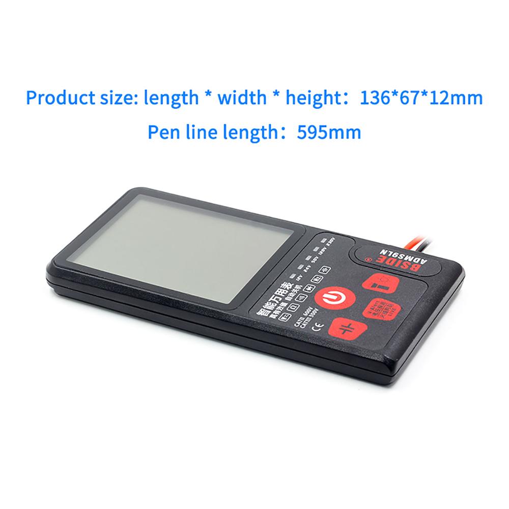 ADMS9LN / ADMS9CLN Intelligent Digital Multimeter Ultra-thin Large Screen Electrician Multi-function Repair Artifact