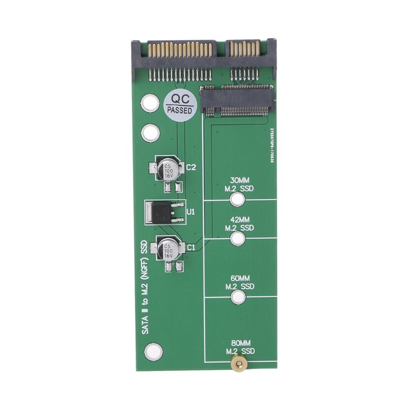 NGFF M.2 SSD à 2.5 "SATA 3 carte adaptateur pour 30/42/60/80mm M.2 disque dur SSD T3LB