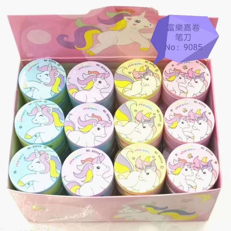 Taille-crayon licorne à trou unique, mignon, Kawaii, pour filles, , fournitures de papeterie coréenne pour la rentrée scolaire