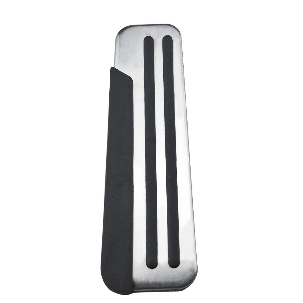 KIQI-pedales de coche para Nissan Qashqai J11, piezas de repuesto, Pedal de freno de combustible de Gas, cubiertas de pedales de descanso, -: 1Pc Rest