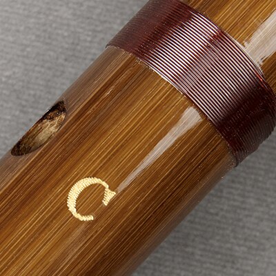 Flauta de bambú hecha a mano para principiantes y amantes de la música, Flauta de Boutique tradicional china, Dizi, de madera: C Key