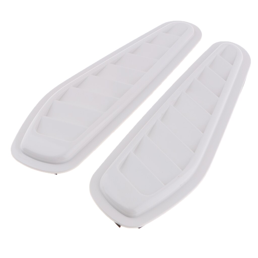 2 Pieces Car Air Flow Intake Hood Scoop Vent Cover Auto Decorative Universal