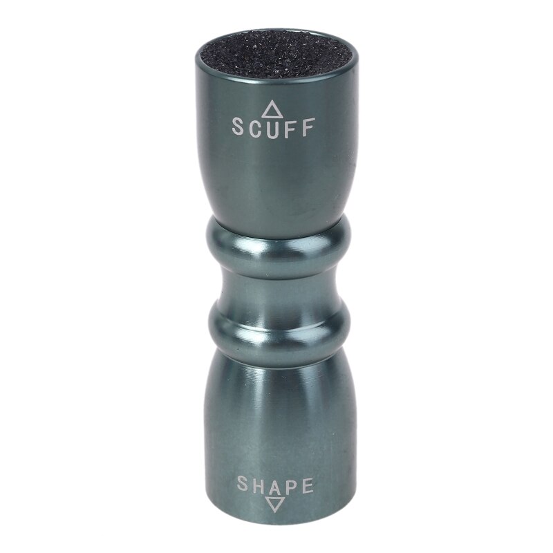 3 en 1 tambour Snooker piscine queue pointe outil Shaper éraflure aérateur billard bâton: Bleu ciel