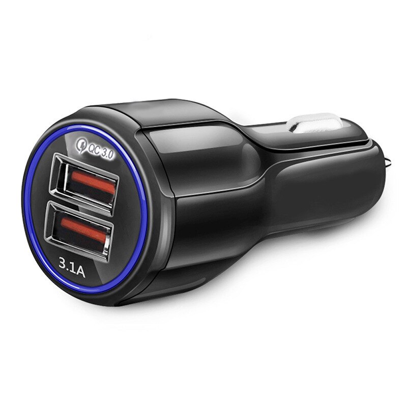Cargador Usb de carga rápida 3,0 para teléfono móvil, adaptador de carga rápida Qc 3,0, cargador Mini Usb de coche