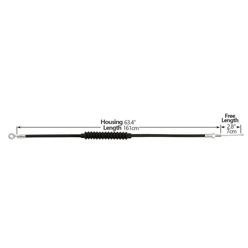 Motorsykkel kløtsj kabel kløtsj lw til harley softail flst 06 dyna super gli fxd 00-05 lav rytter fxdl 01-05 efi fxdli 04-05