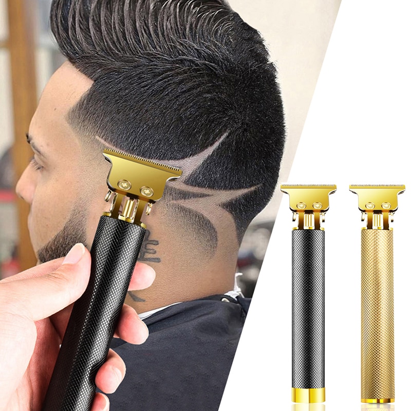 Rechargeable Hair Clipper Electric Hair Trimmer Cordless Shaver Trimmer 0mm Men Barber Hair Cutting Machine Men