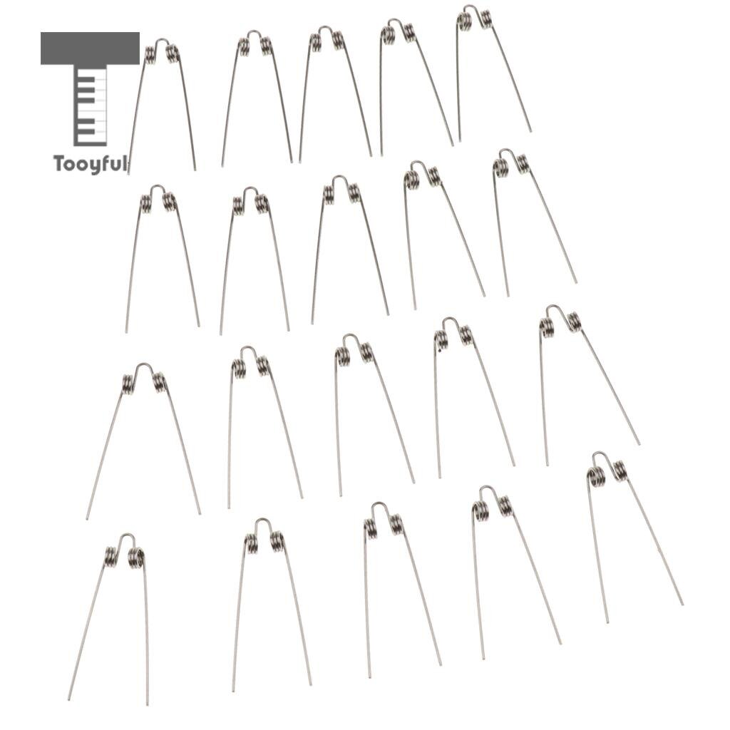 20 Pcs Metal Trombone Spit Valve Springs Trombone Trumpet Tuba Baritone Water Key For Musical Instrument Accessories