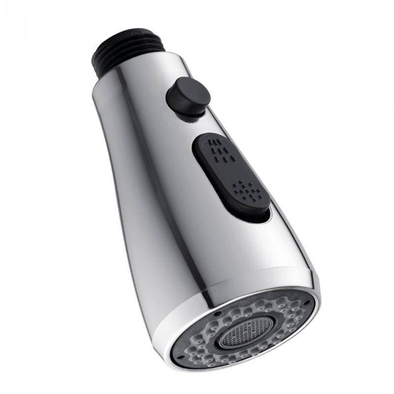 Kitchen Pull Out Faucet Sprayer Plating Nozzle Water Saving Bathroom Basin Sink Shower Spray Head Water Tap Faucet Filter