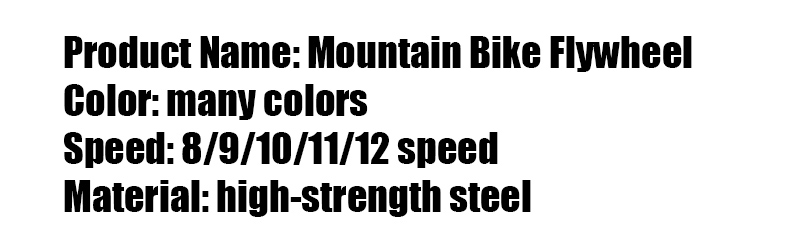 SUNSHINE 8/9/10/11/12S MTB 12 Speed 11-50T Cassette HG Standard 11-50T Ultralight Full Steel Lightweight 12S Sprocket Ultimate