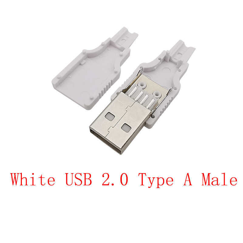 Złącza USB Micro USB/typ C / USB 2.0 typ męski żeński Adapter do lutowania dane naprawcze gniazda wtyczek do ładowania: Srebrny / 5-9 Sztuk