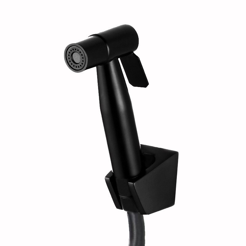 all 304 Stainless Steel matte black color Toilet Hand held Bidet Shower sprayer Bidet Spray Douche kit Jet BD777: shower set