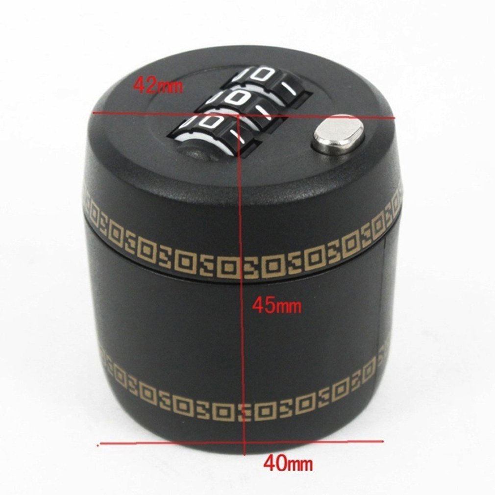 Plastic Bottle Password Lock Combination Wine Bottle Lock Wine Stopper Vacuum Plug Device Preservation For Furniture Hardware