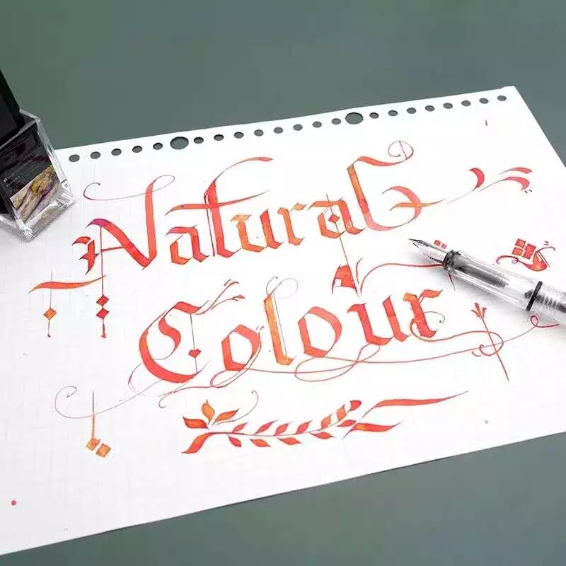 Parallel Calligraphy Fountain Pen Transparent Art Ink pen Gothic Arabic Nib Excellent Writing For Business Office Supplies